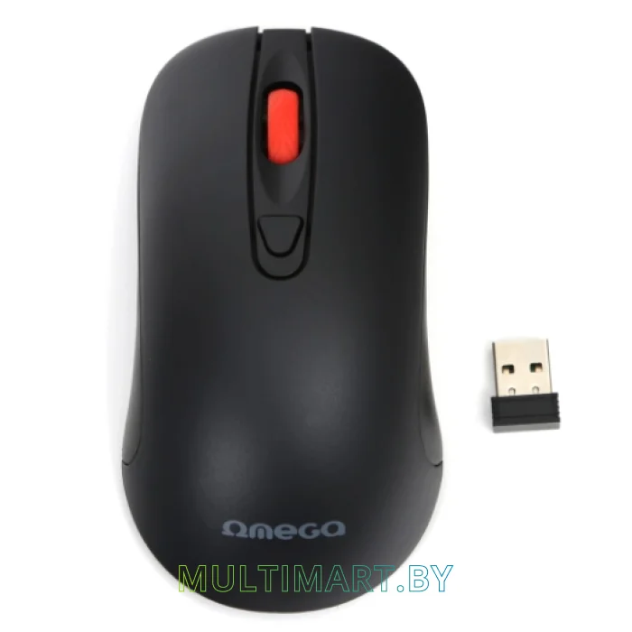 Мышь Omega OM-520 Wireless (черный)